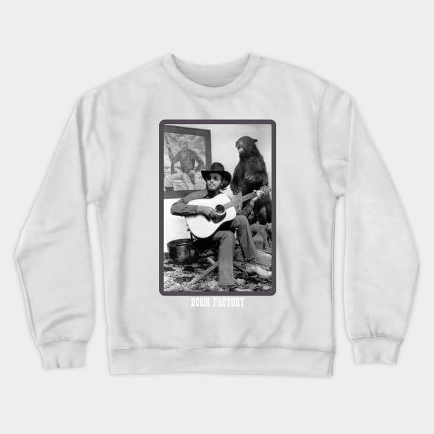 Bocephus 1 Crewneck Sweatshirt by David Paul Seymour